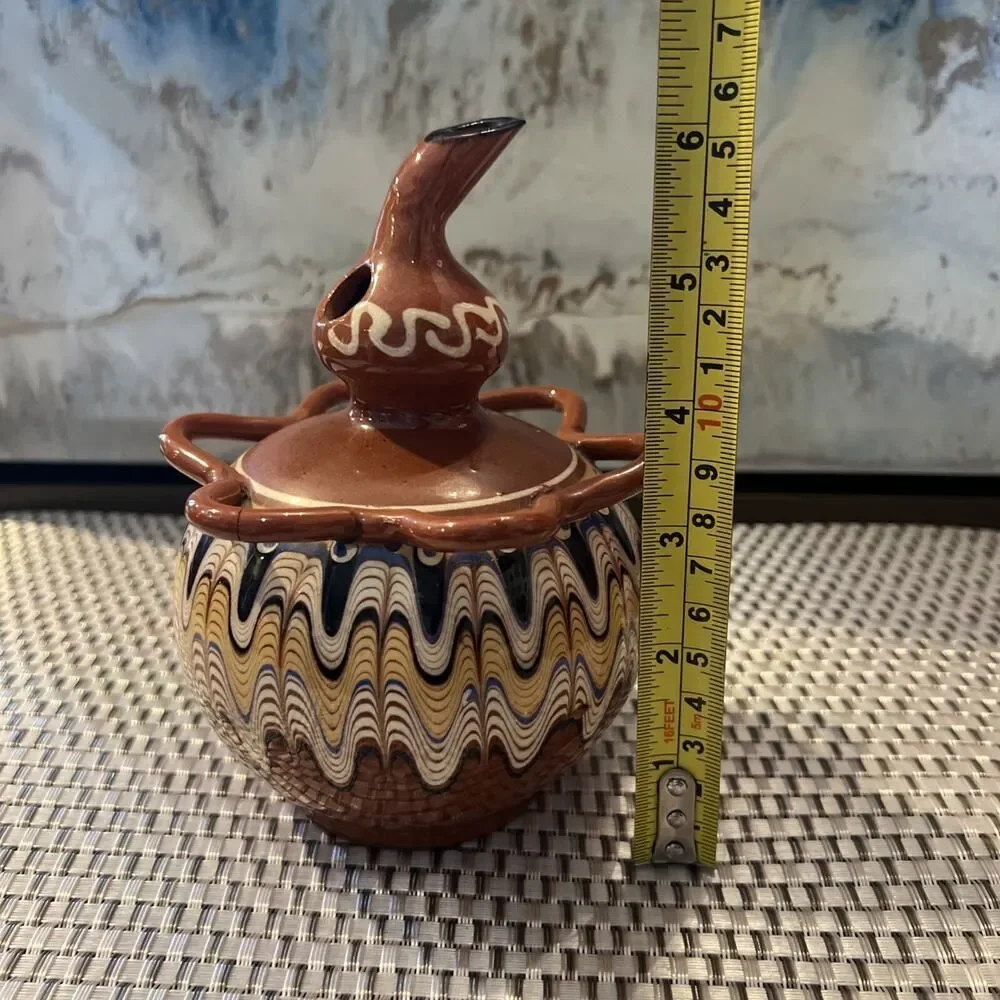 Troyan Ceramics Bulgaria Liquor Schnapps Decanter 1960s/70s/ See Details